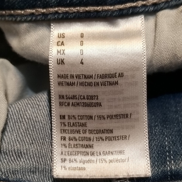 American Eagle rose jean shorts - Picture 7 of 7